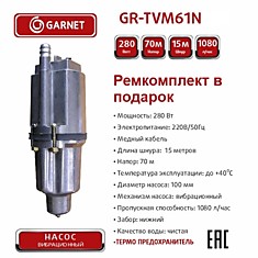 Насос GARNET 15м GR-TVM61N (6)