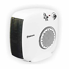 Тепловентилятор SA-0515W спир бел