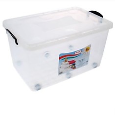 Контейнер 7 (50л) прозрачный/ черный 1/6 