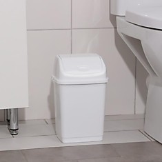 Ведро "Камелия" 8л белый 1/20